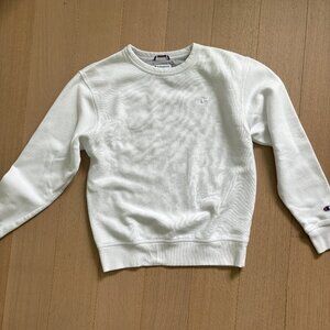 Champion White Crewneck